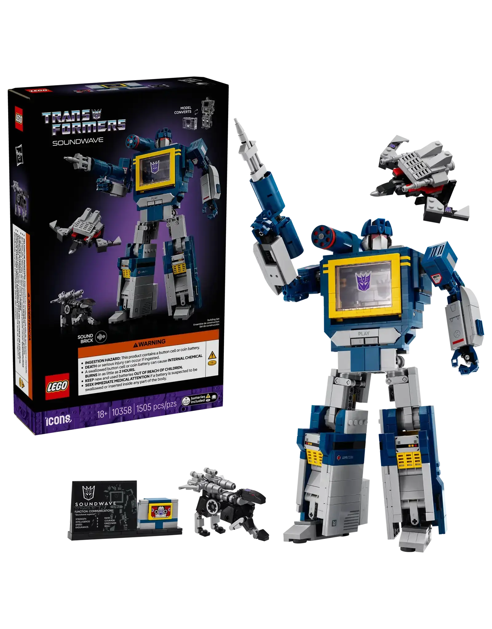 Lego Transformers: Soundwave