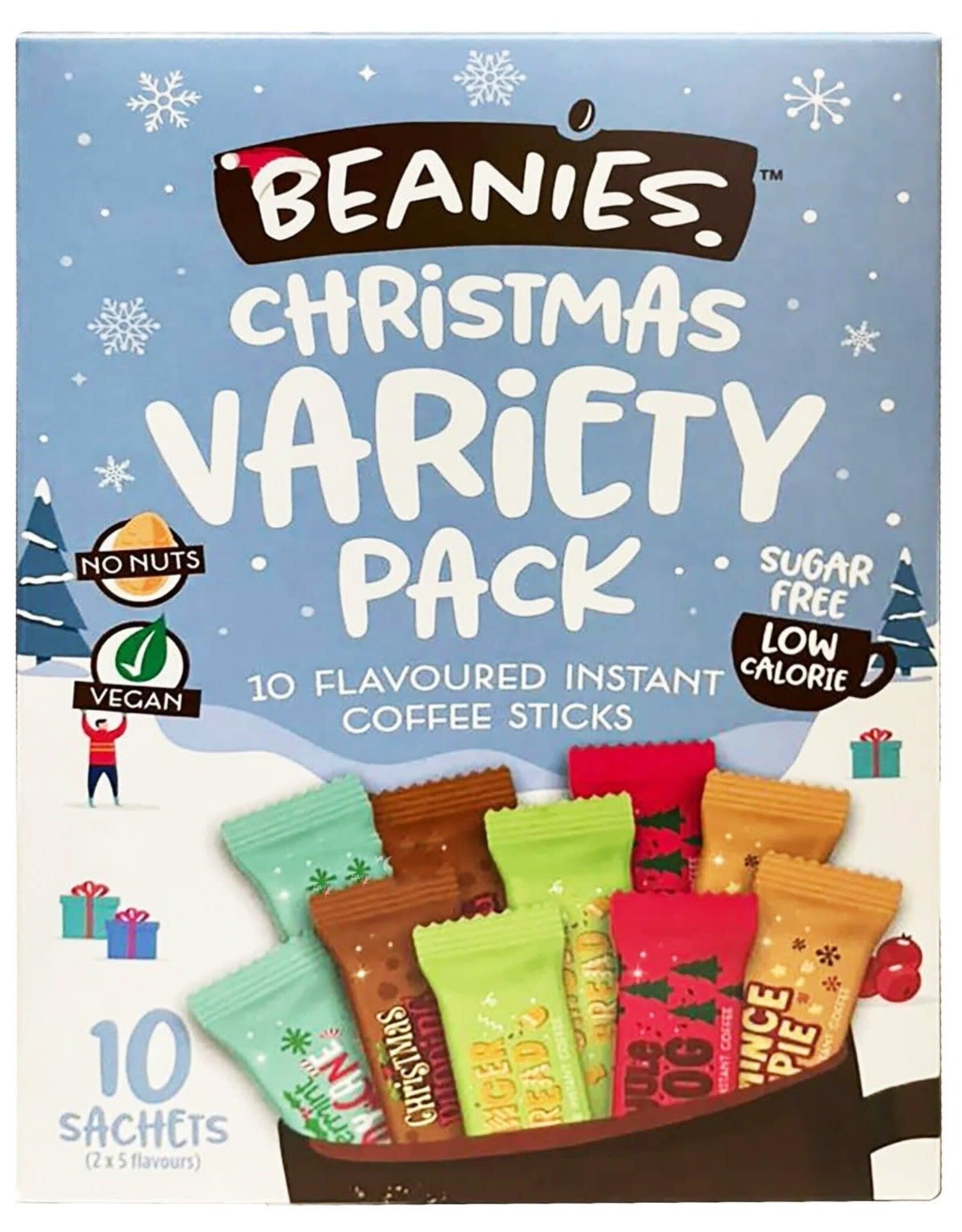 Beanies Coffee Christmas Variety Pack (British)