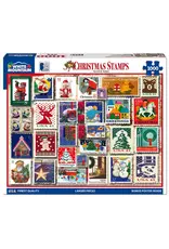 White Mountain Puzzles Christmas Stamps 1000pc