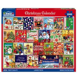 White Mountain Puzzles Christmas Calendar 1000pc