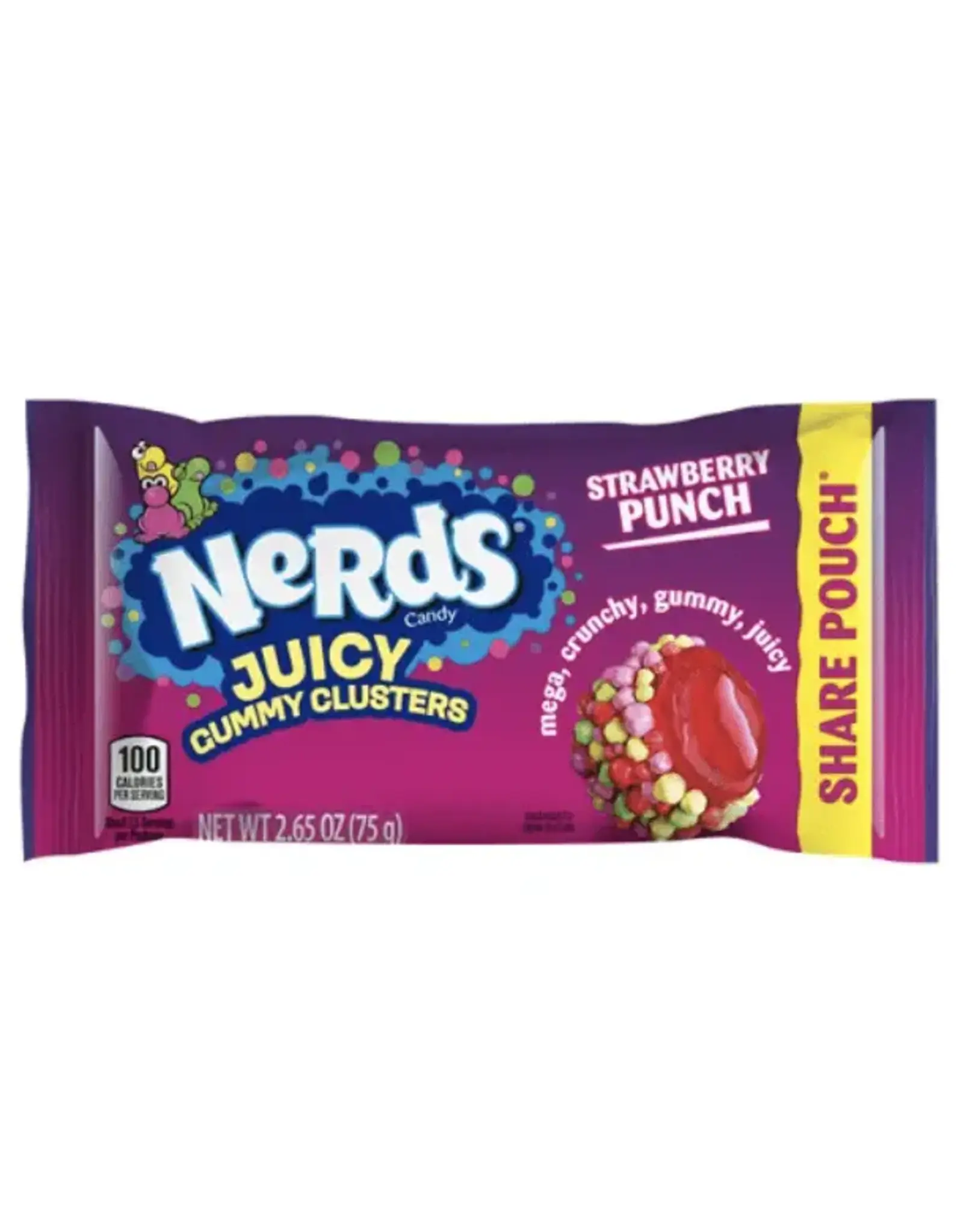 Nerds Juicy Gummy Clusters Strawberry Punch Share Pack