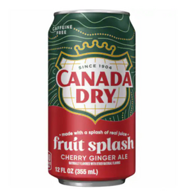 Canada Dry Fruit Splash Cherry Ginger Ale
