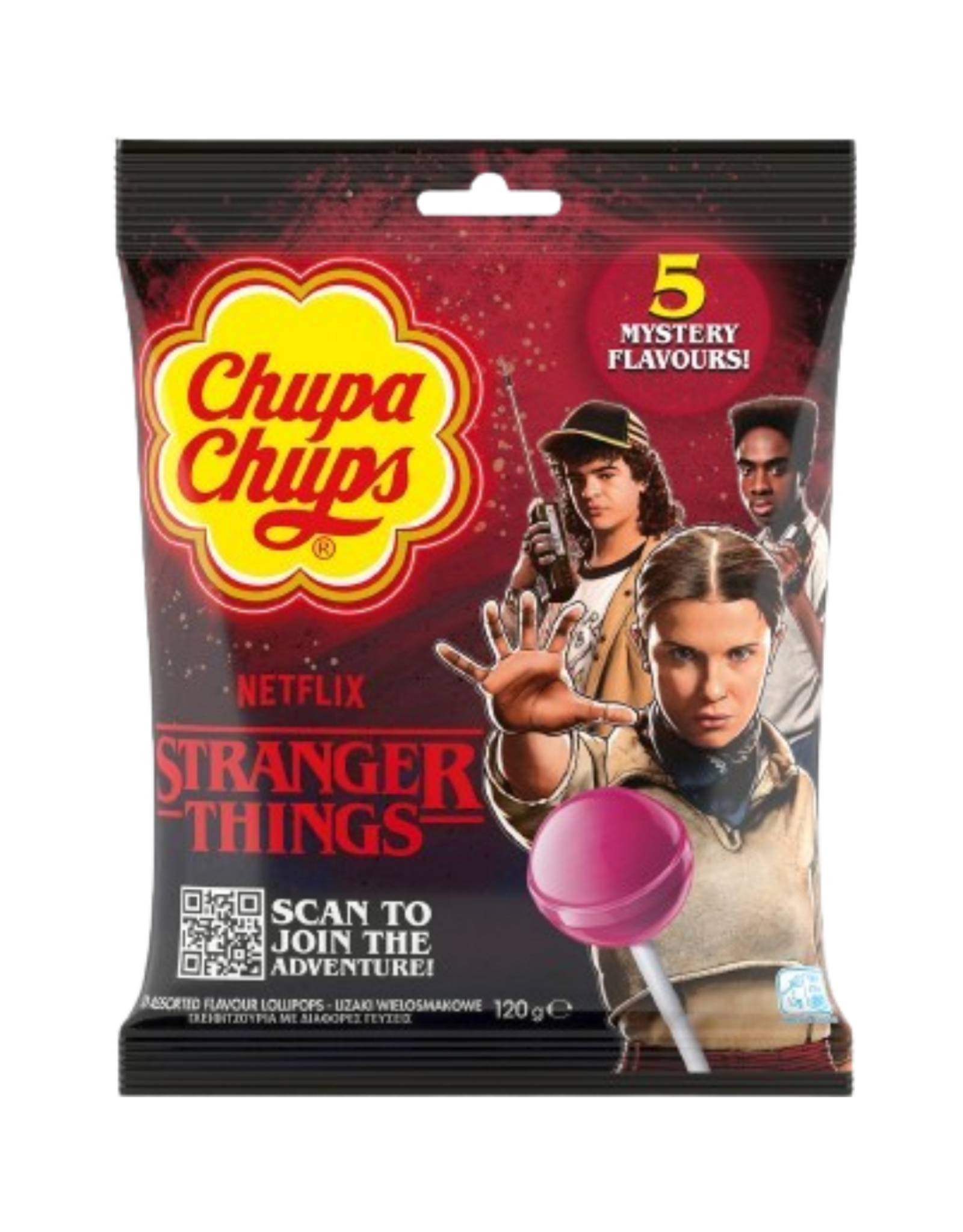Chupa Chups Stranger Things The Right Side Up Bag (British)