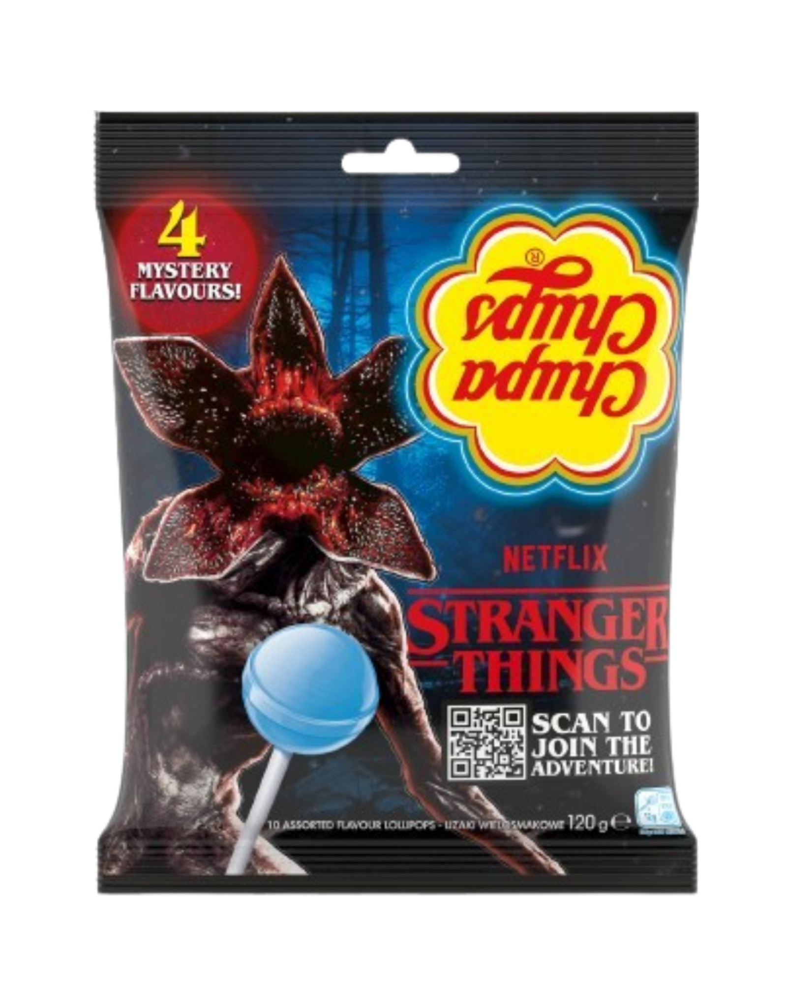 Chupa Chups Stranger Things The Upside Down Peg (British)