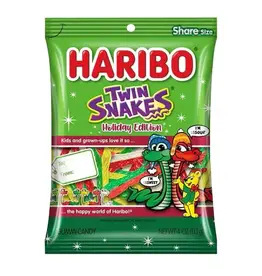 Haribo Holiday Twin Snakes Gummies