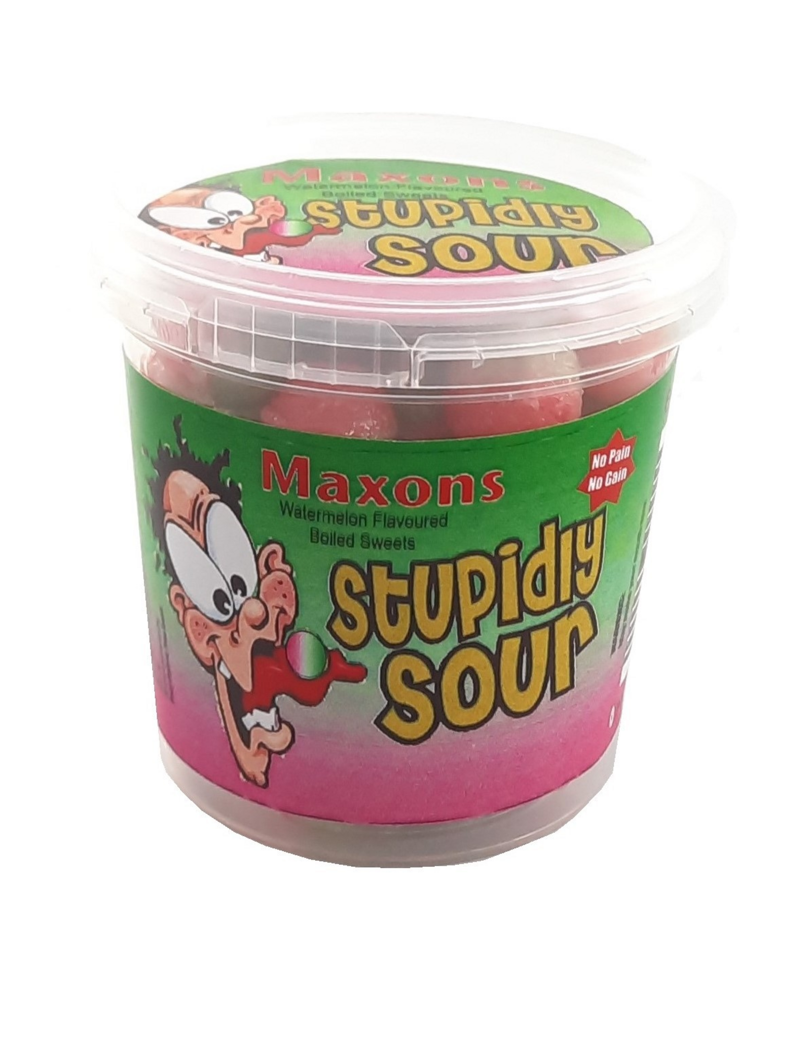 Maxon’s Stupidly Sour Watermelon Sweets Tub (British)