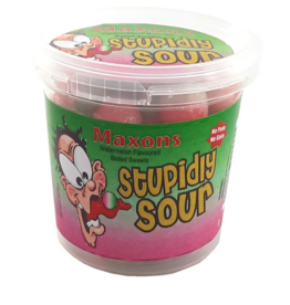 Maxon’s Stupidly Sour Watermelon Sweets Tub (British)