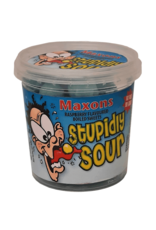 Maxon’s Stupidly Sour Raspberry Sweets Tub (British)