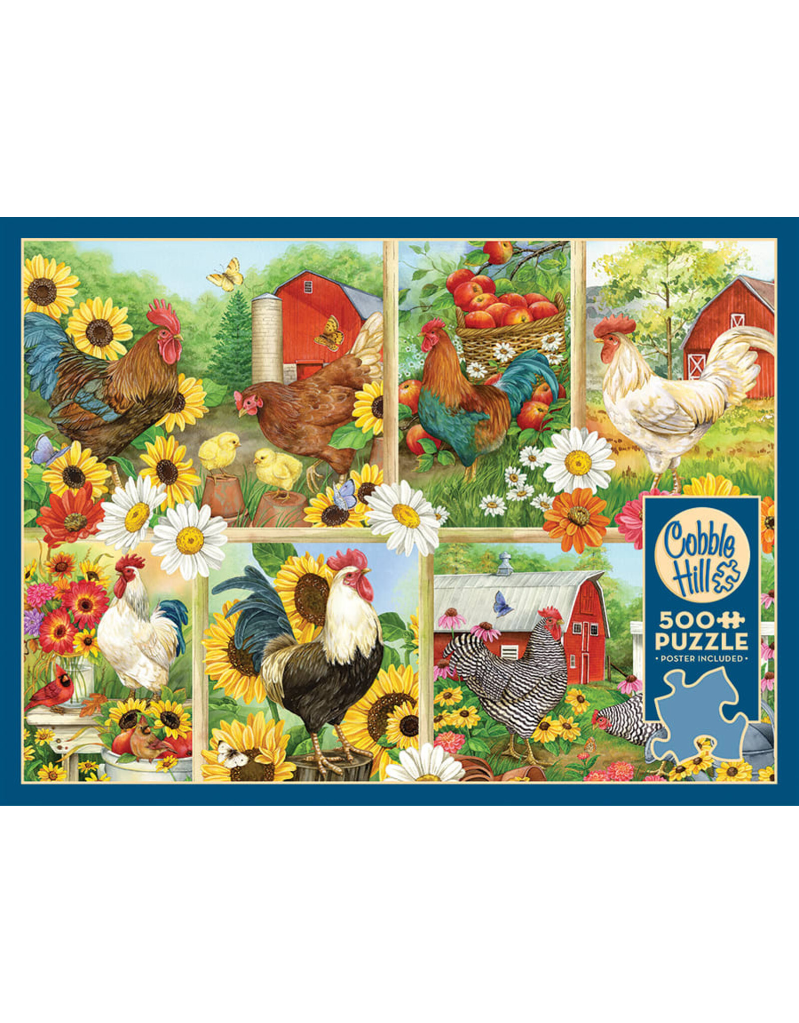 Cobble Hill Cockadoodledo 500pc