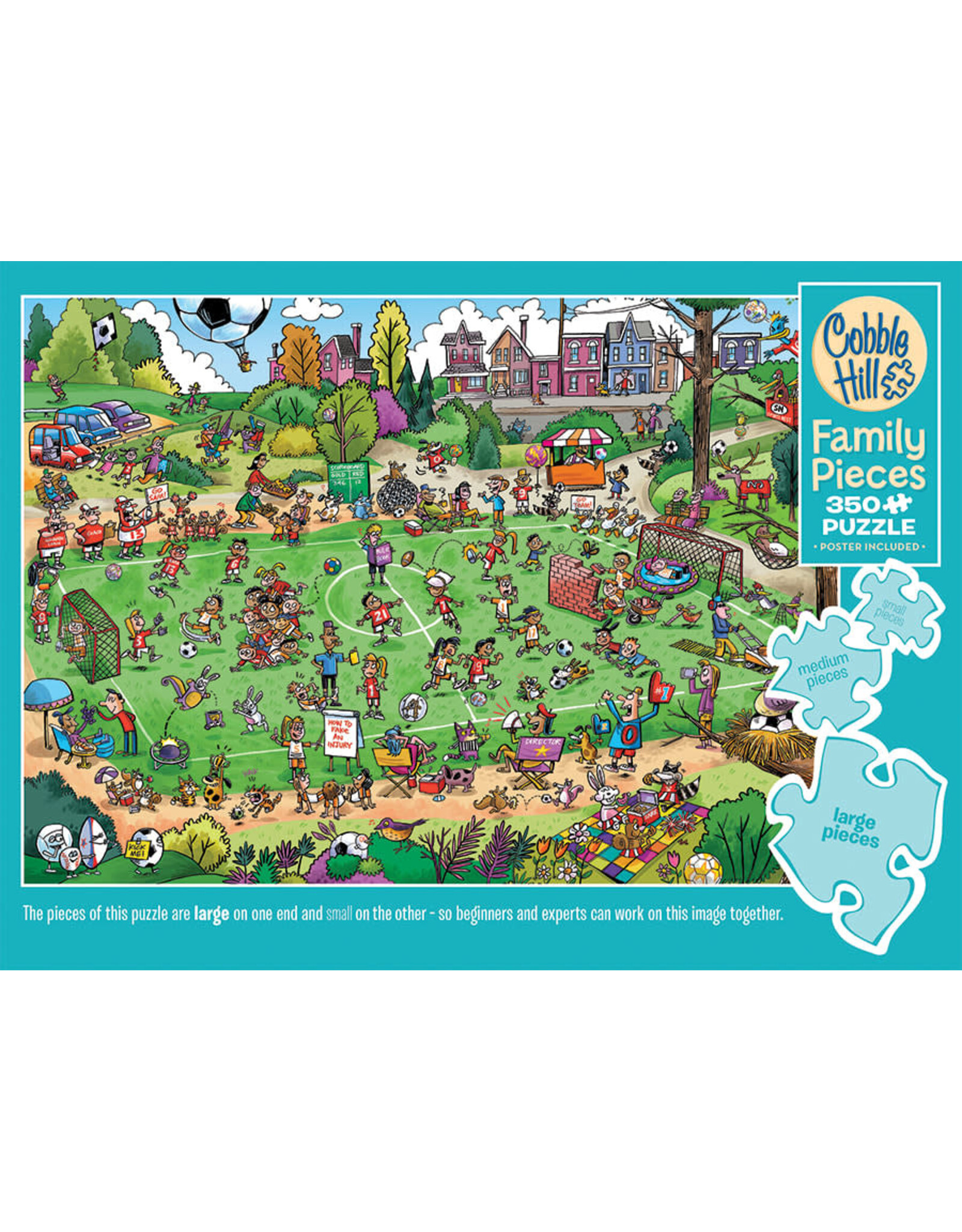 Outset Media Offside Antics 350pc Family Puzzle