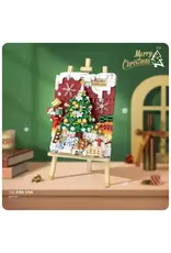 LOZ Christmas Tree Painting Mini Block Set