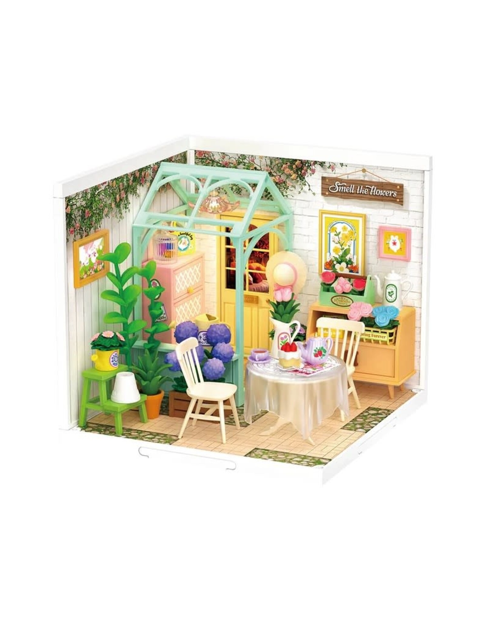 Robotime DIY - Blooming Tea Garden