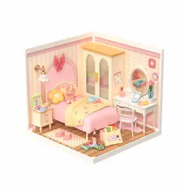 Robotime DIY - Lovely Pink Bedroom