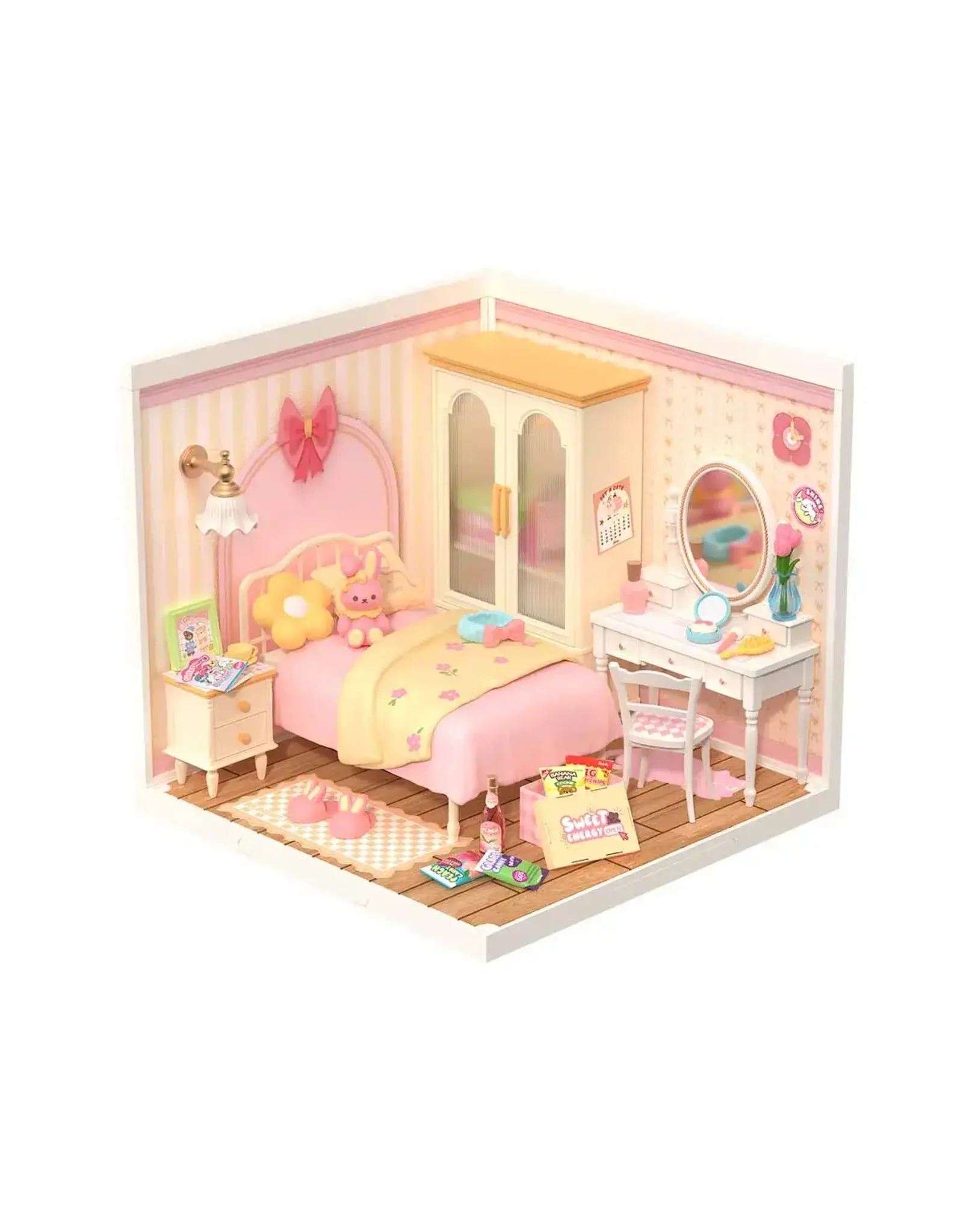 Robotime DIY - Lovely Pink Bedroom