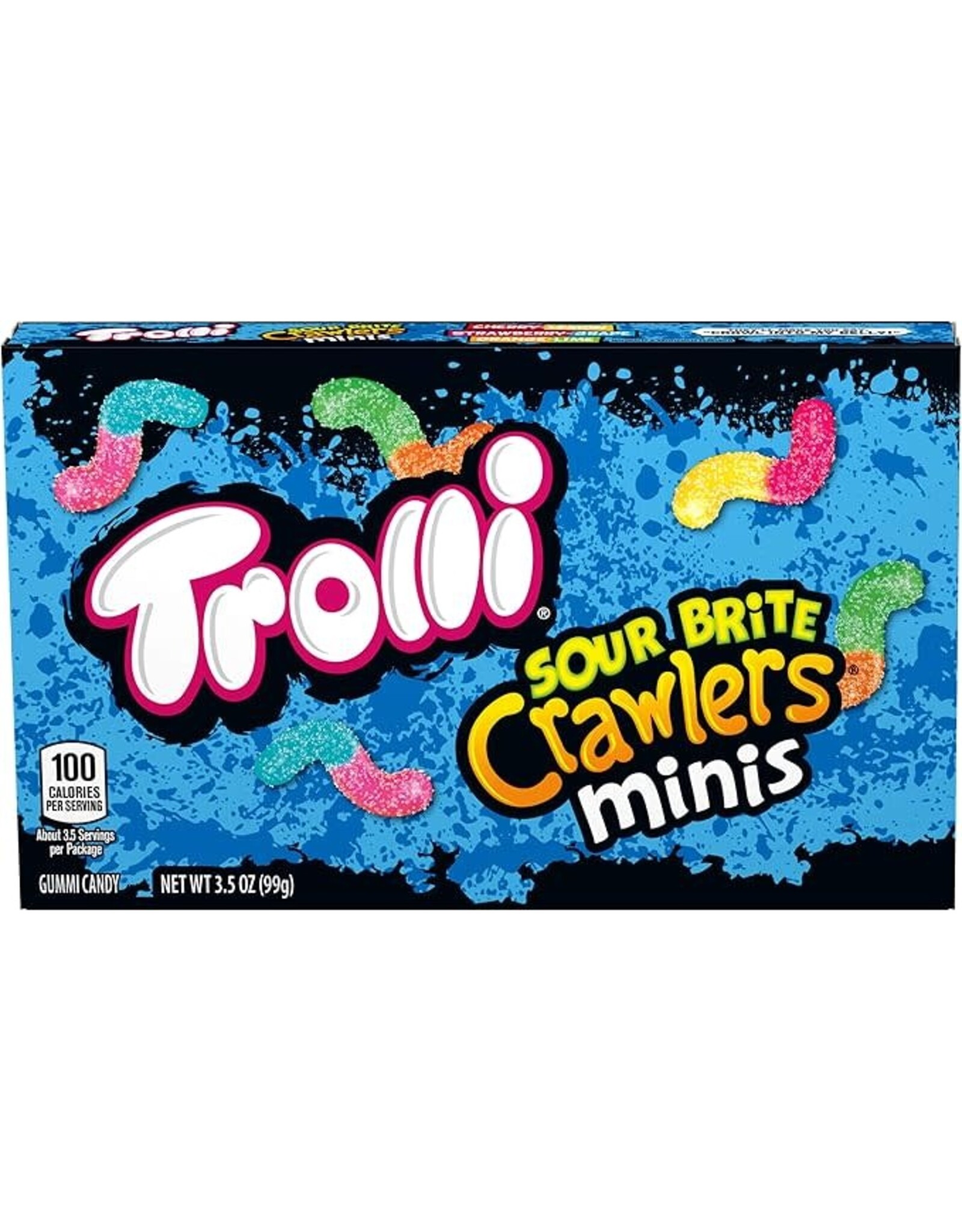 Trolli Sour Brite Crawlers Theatre Box 3.5oz