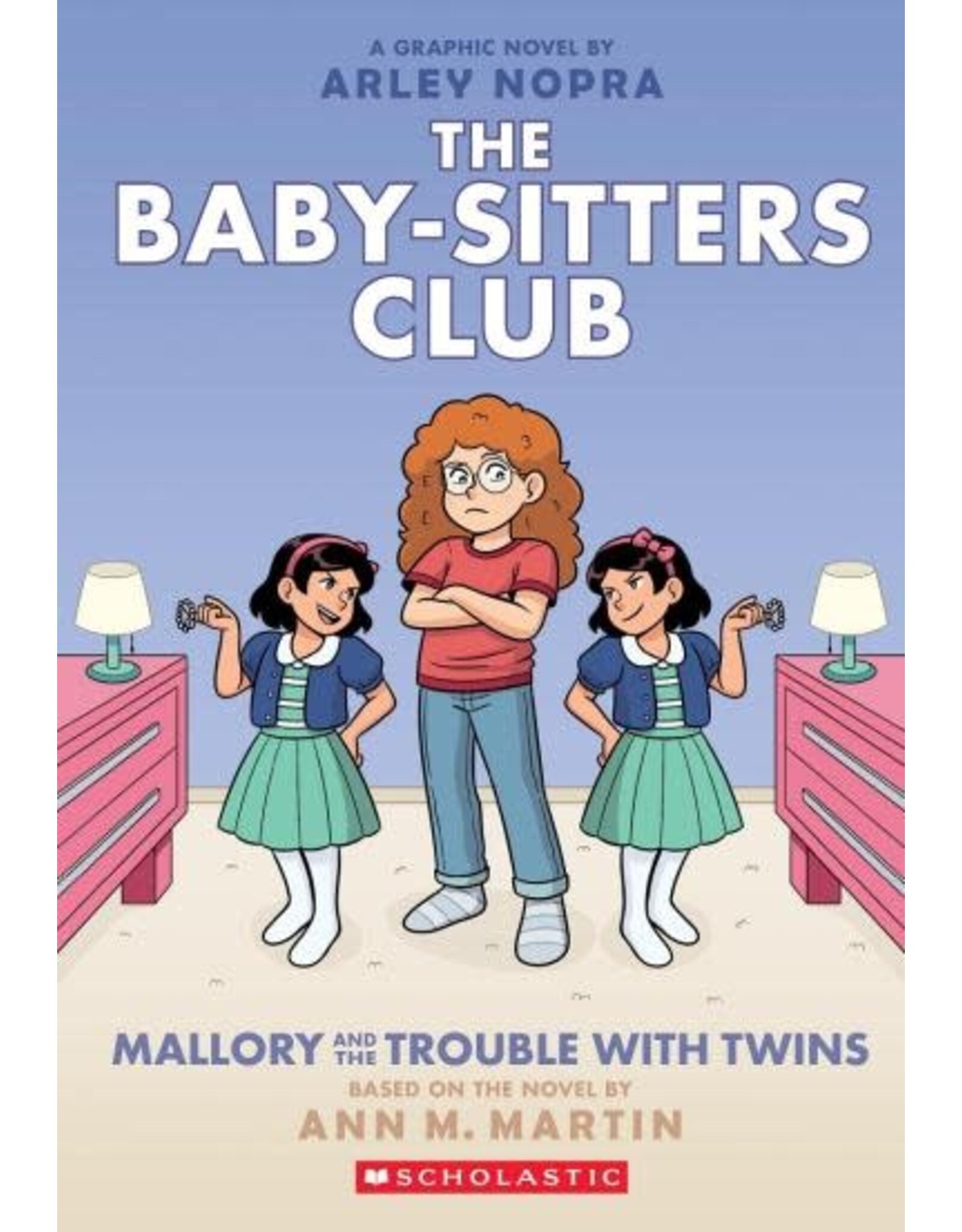 Mallory and the Trouble with Twins: A Graphic Novel (The Baby-sitters Club #17)