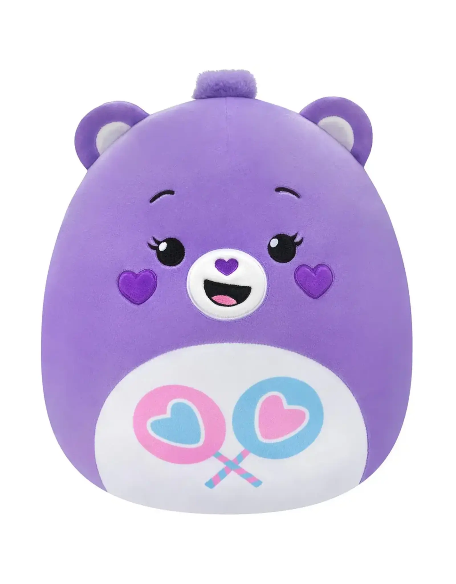 Squishmallows Care Bears Squishmallows 3.5" Clip - Share Bear