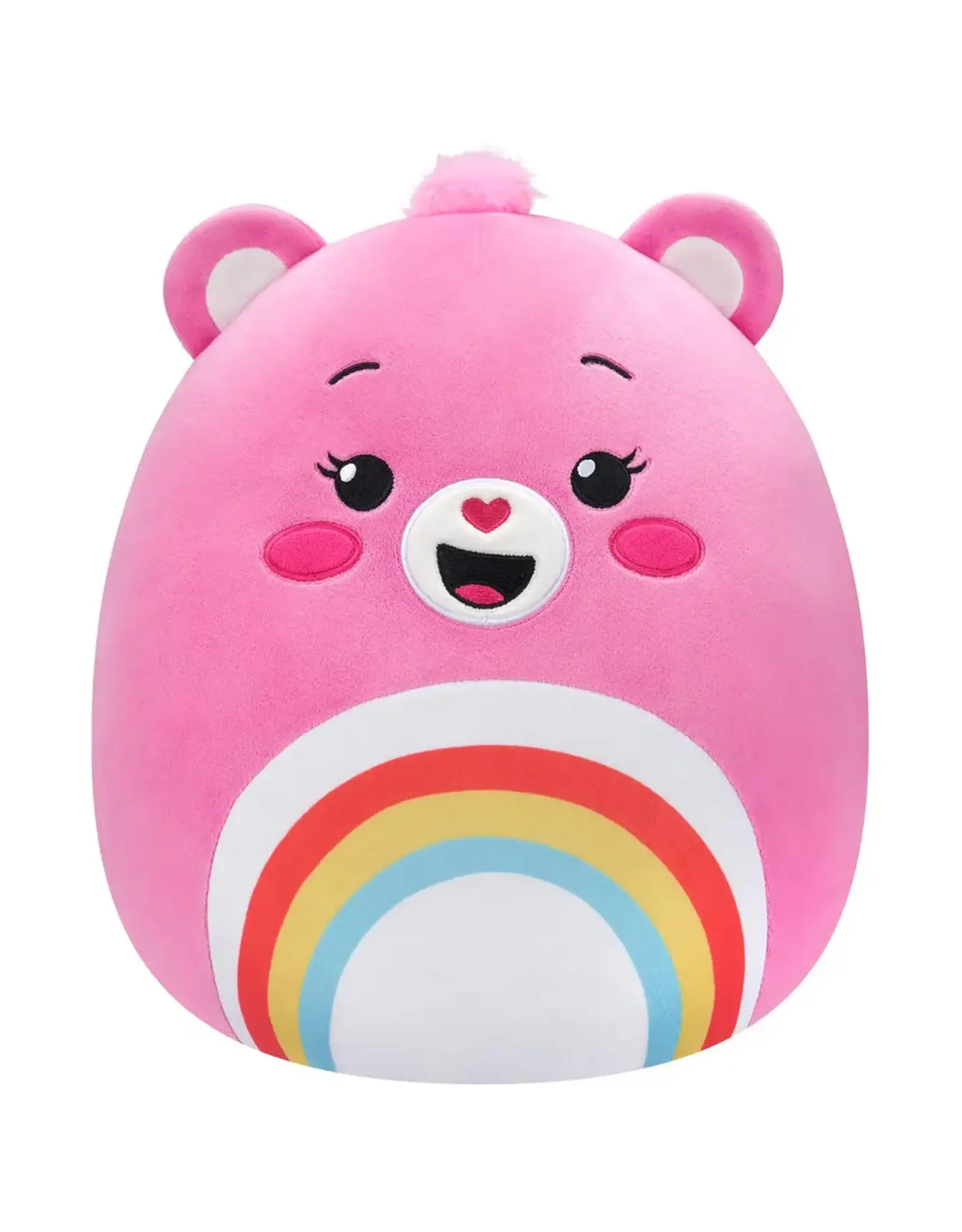 Squishmallows Care Bears Squishmallows 3.5" Clip - Cheer Bear