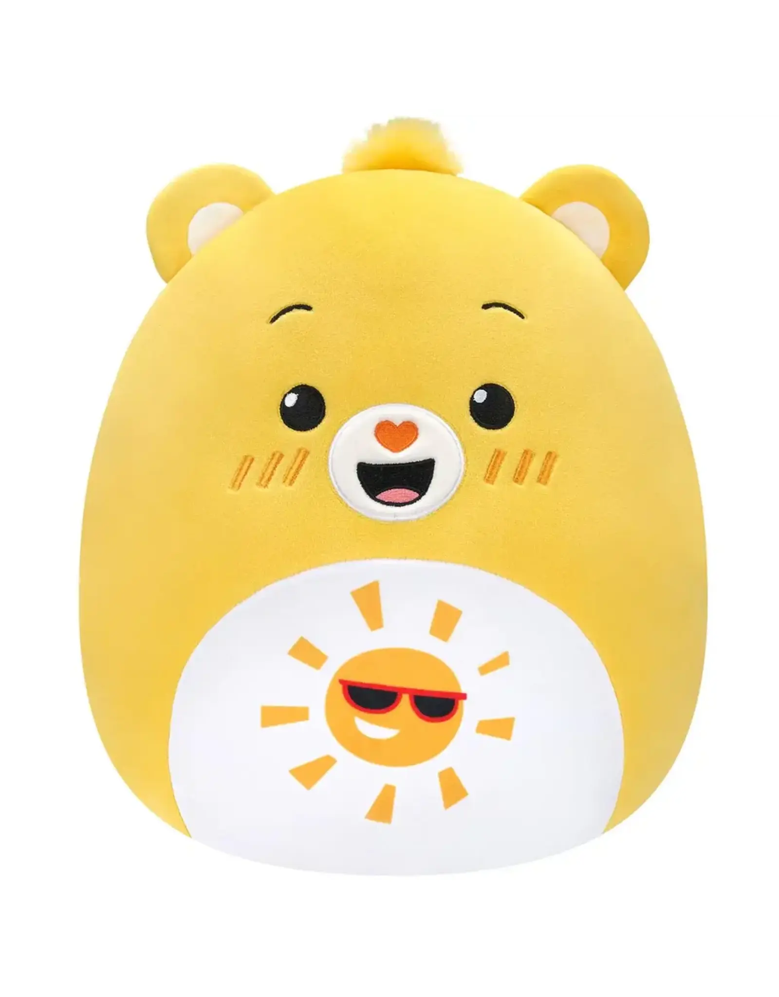 Squishmallows Care Bears Squishmallows 3.5" Clip - Funshine Bear
