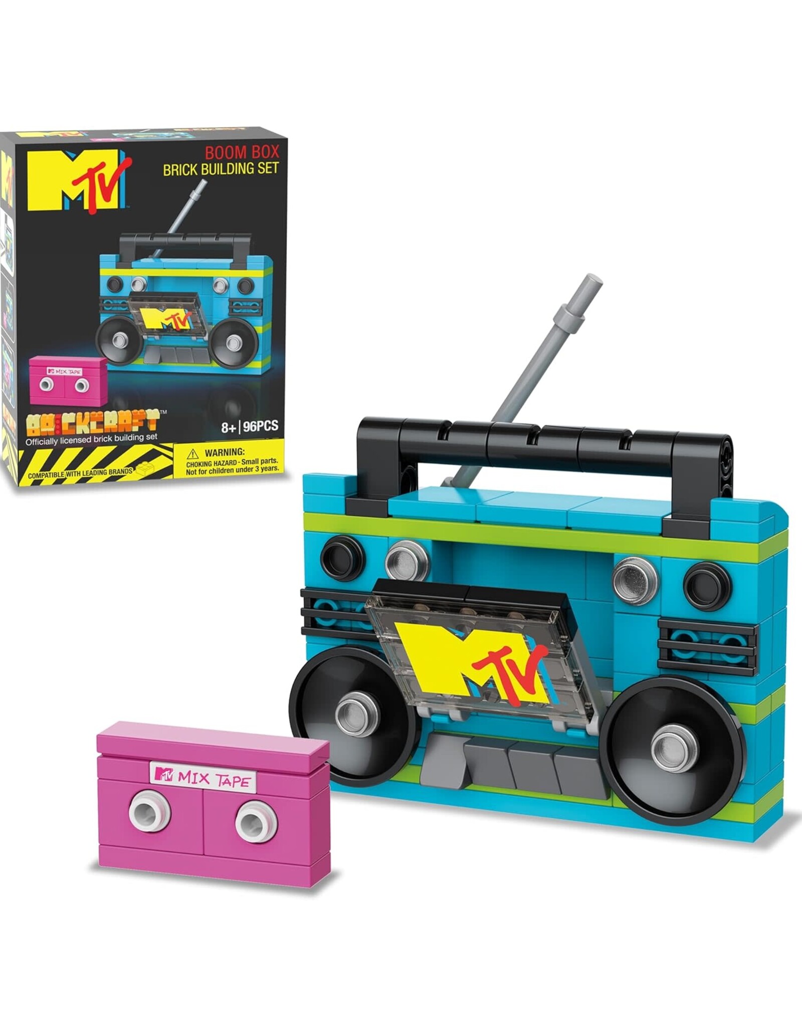 MTV Boom Box Brick Building Set