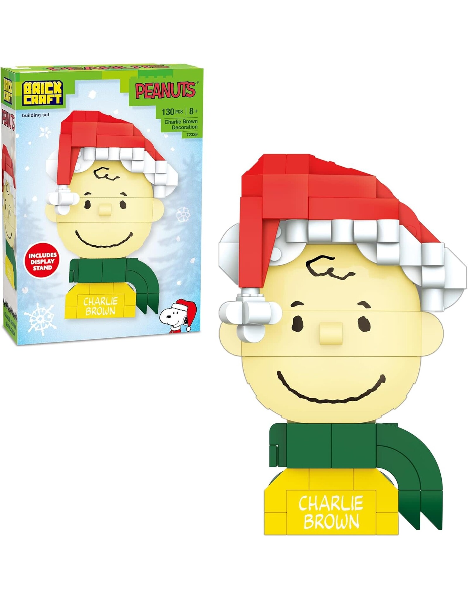 Peanuts Charlie Brown Brick Building Set