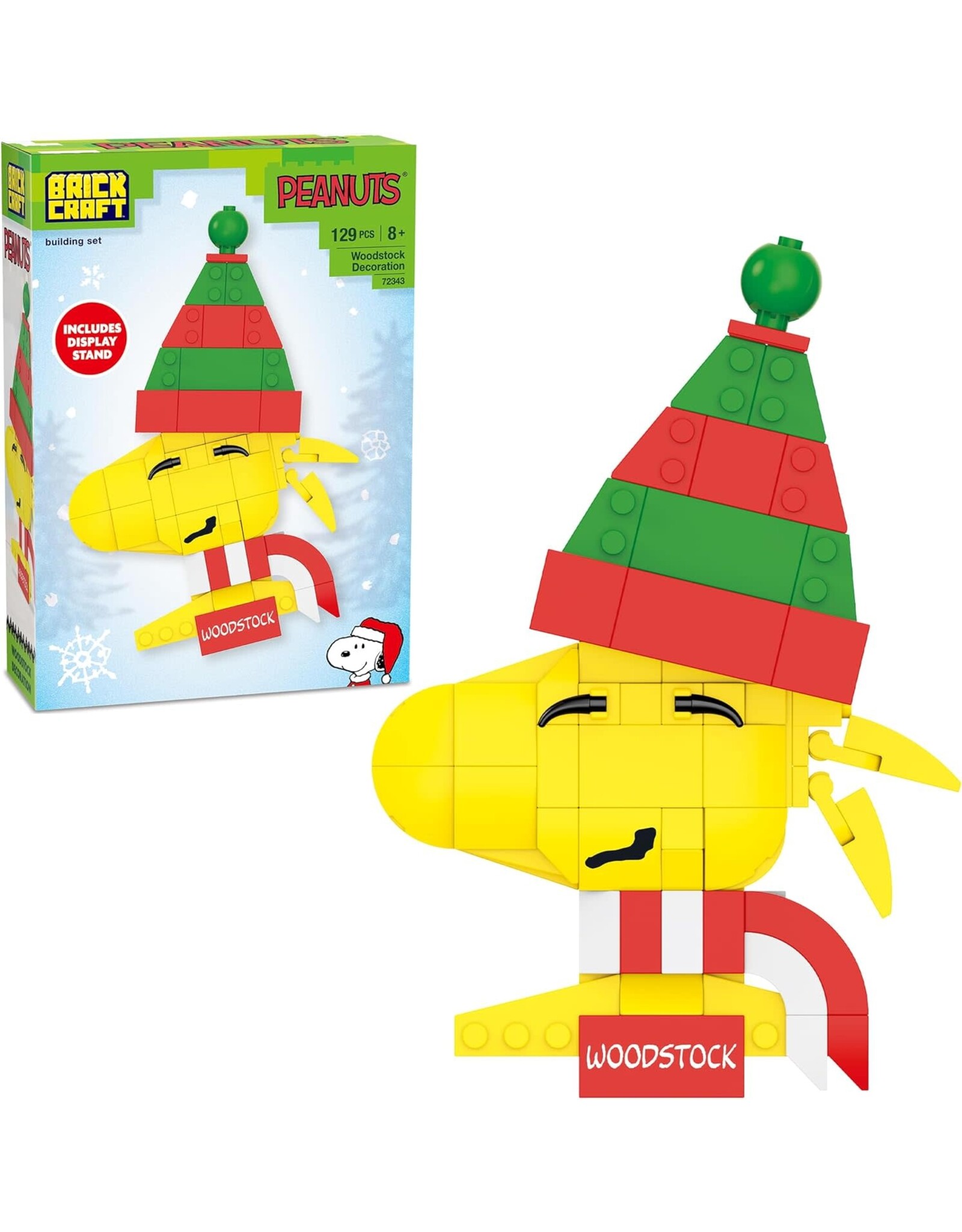 Peanuts Woodstock Brick Building Set