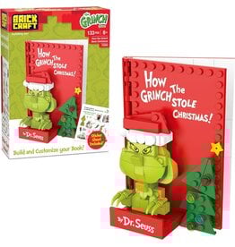The Grinch Build a Book Brick Building Set