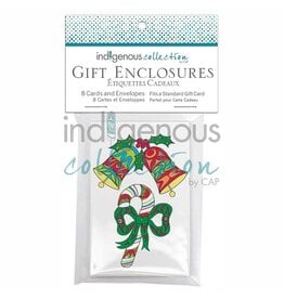 Indigenous Collection Candy Cane Gift Enclosure Cards