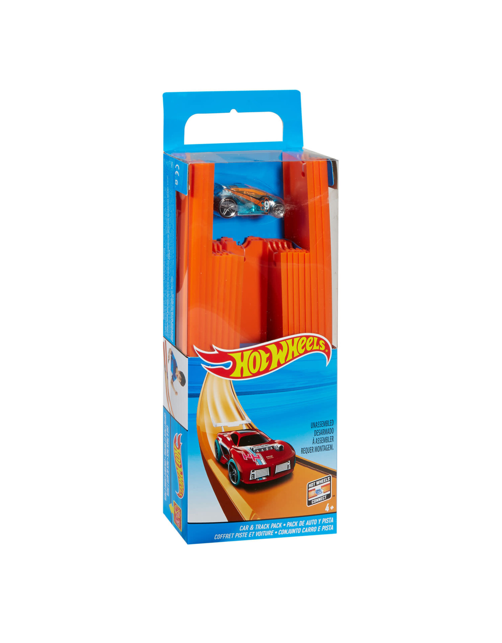 Mattel Hot Wheels Car and Track Pack
