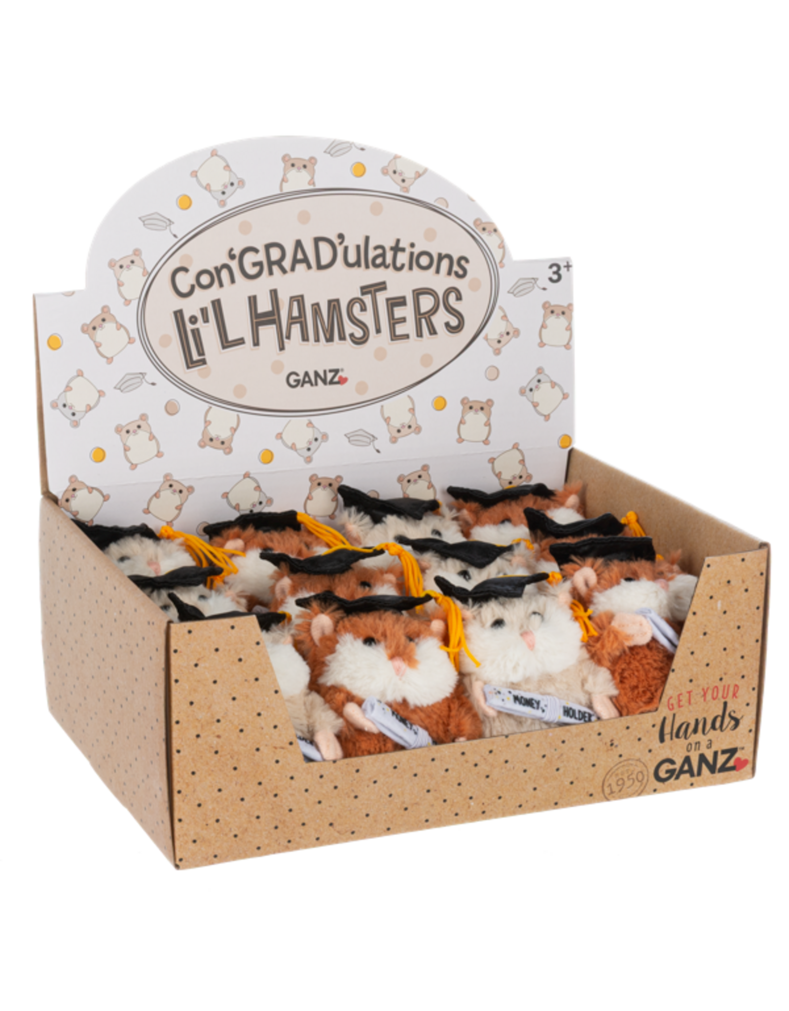 ConGRADulations Li'l Hamster Plush