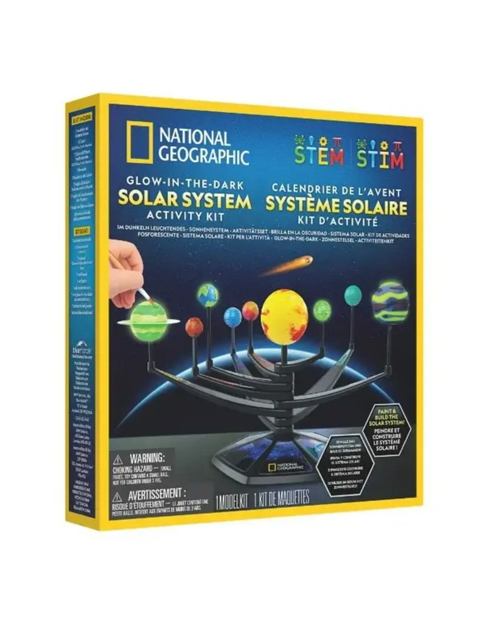 National Geographic National Geographic Glow In The Dark Solar System