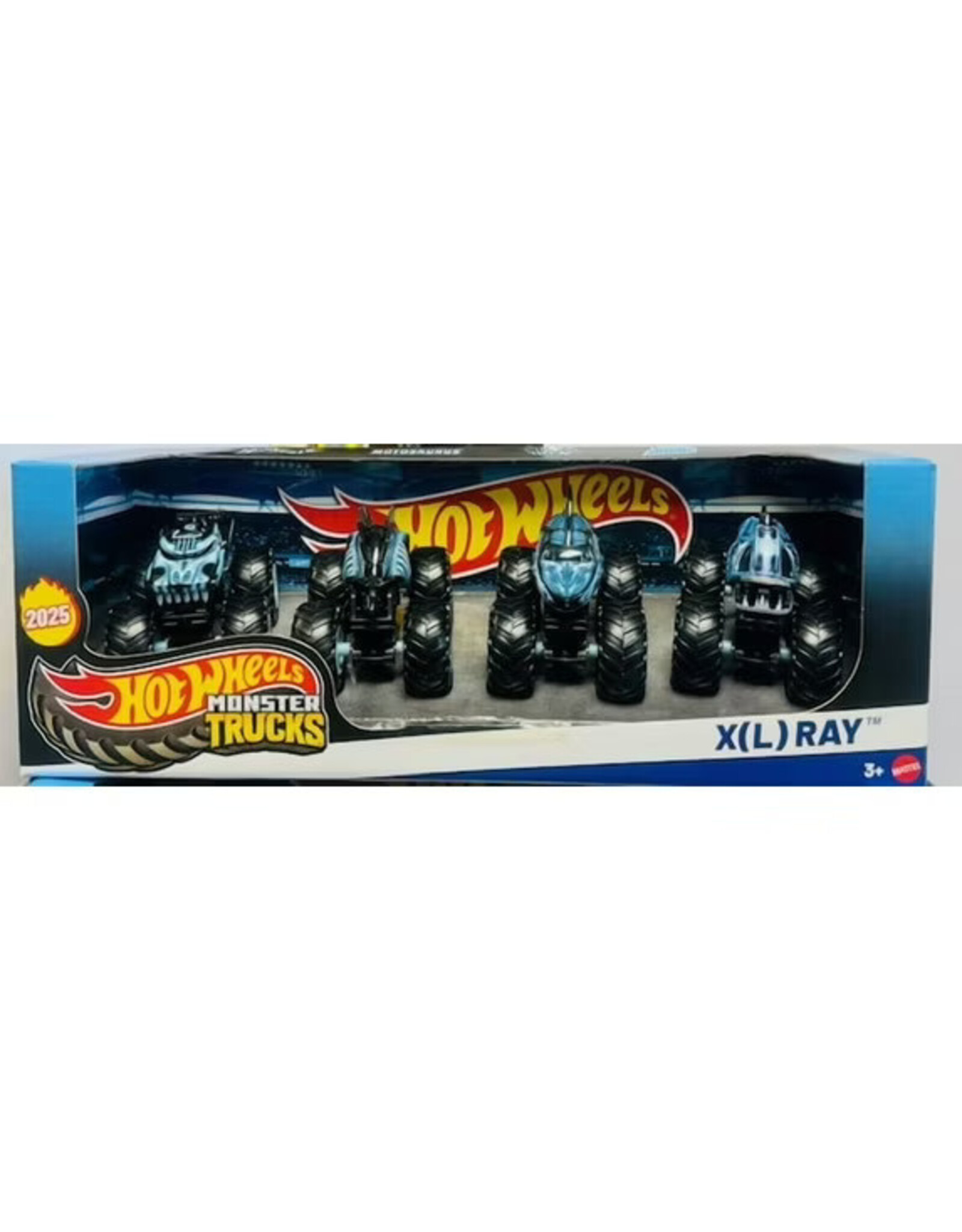 Mattel Hot Wheels Monster Trucks 4 Pack - X(L) Ray