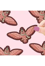 Turtle's Soup Winter Owl Christmas Vinyl Sticker