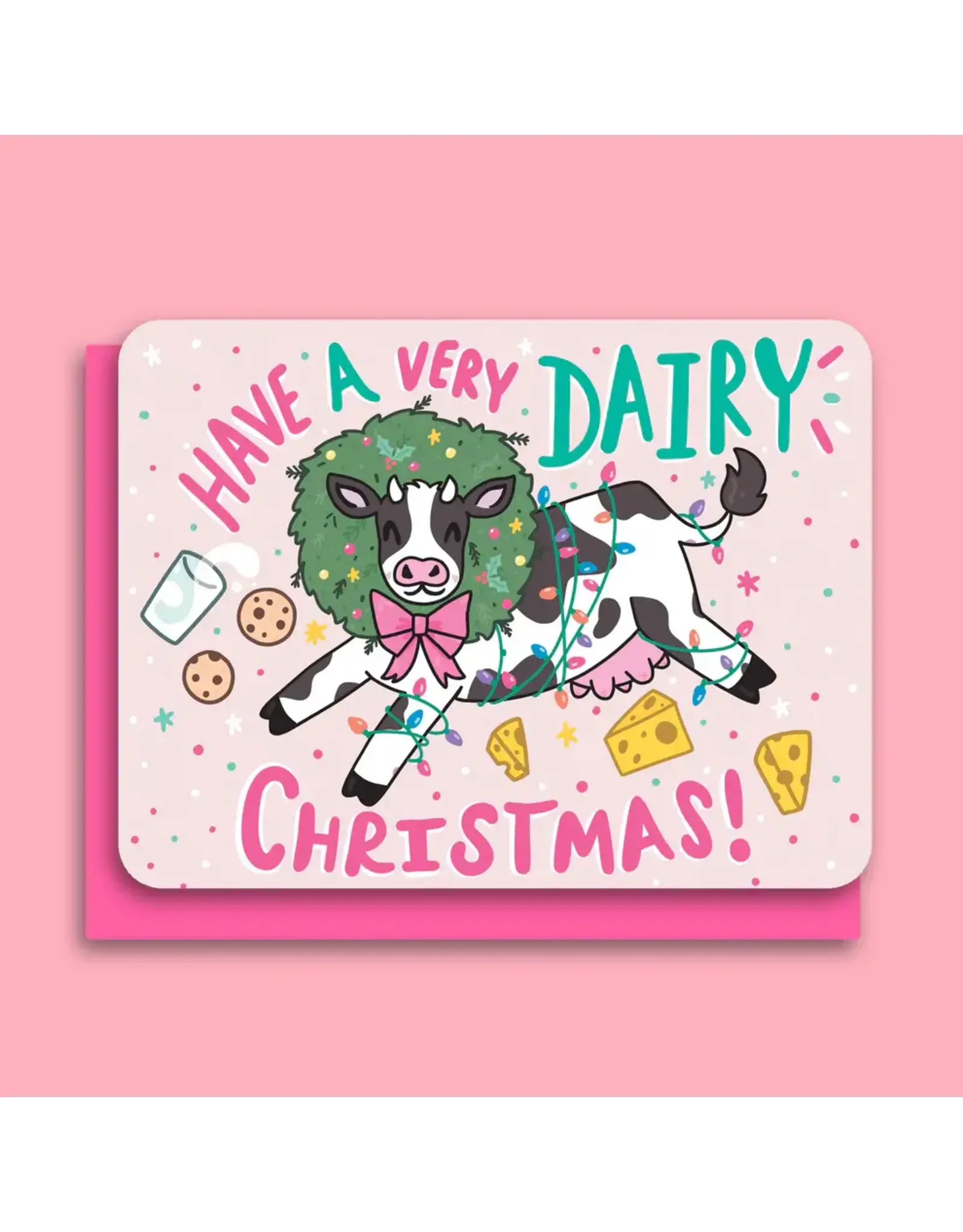 Turtle's Soup Have a Very Dairy Christmas Card