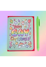 Turtle's Soup Have a Gay Christmas Holiday Card