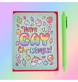 Turtle's Soup Have a Gay Christmas Holiday Card