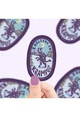 Turtle's Soup Believe In Krampus Christmas Vinyl Sticker