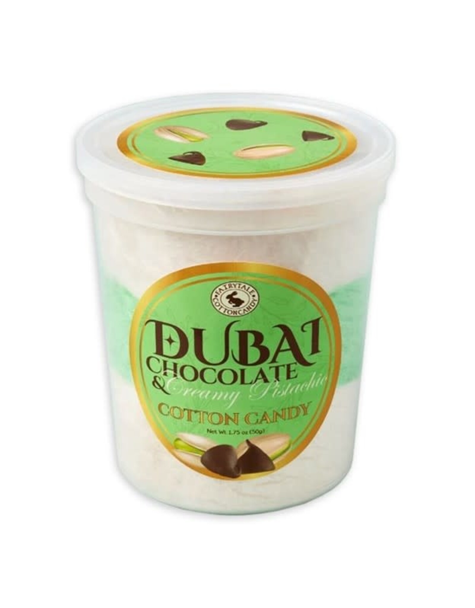 Chocolate Storybook Cotton Candy Dubai Chocolate & Creamy Pistachio Tub
