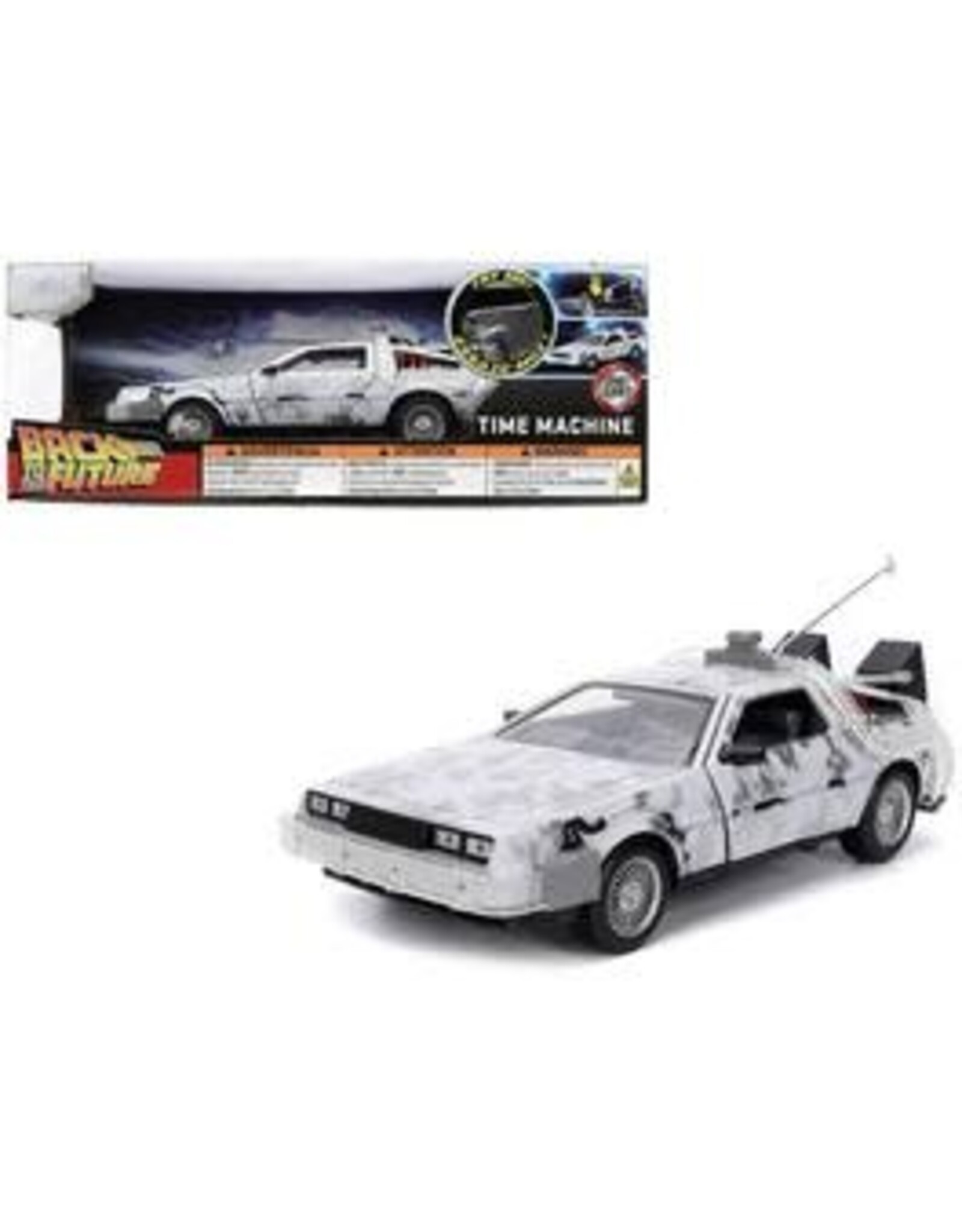 Back to the Future 40th Anniversary Hollywood Rides 1:32 Scale Model Car