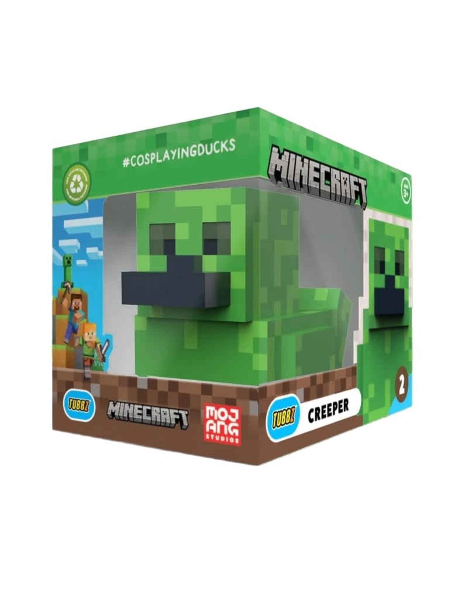 Tubbz Boxed Minecraft Creeper Duck