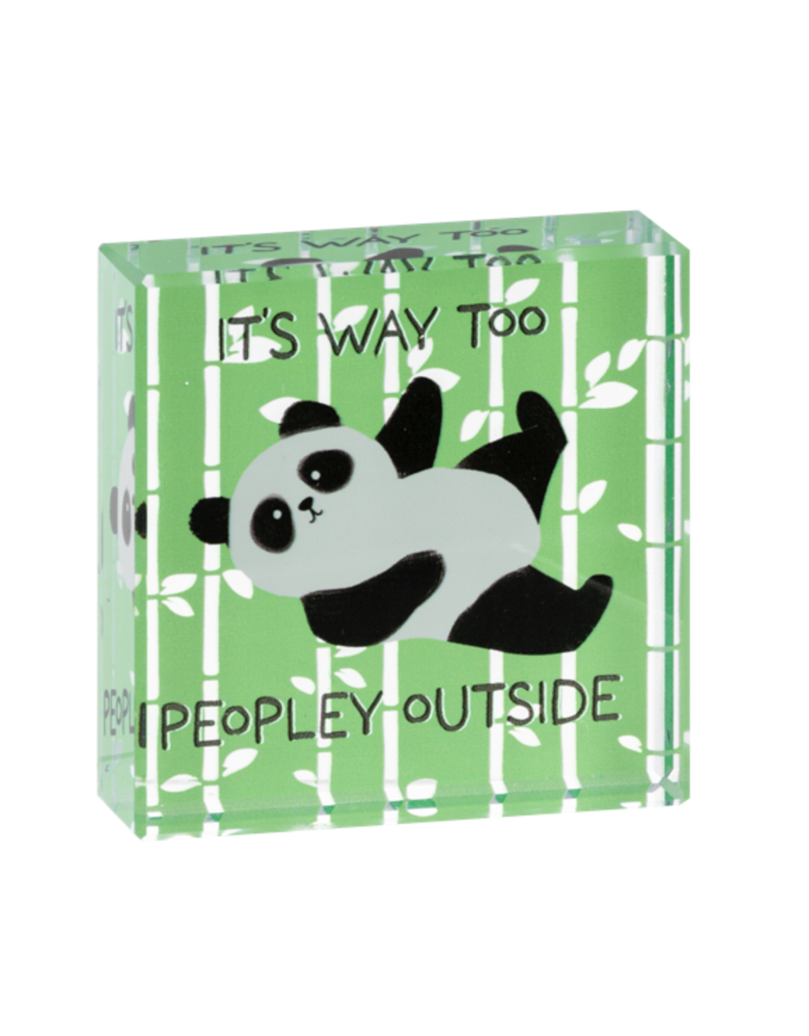 Ganz Block Talk - It's Way Too Peopley Outside