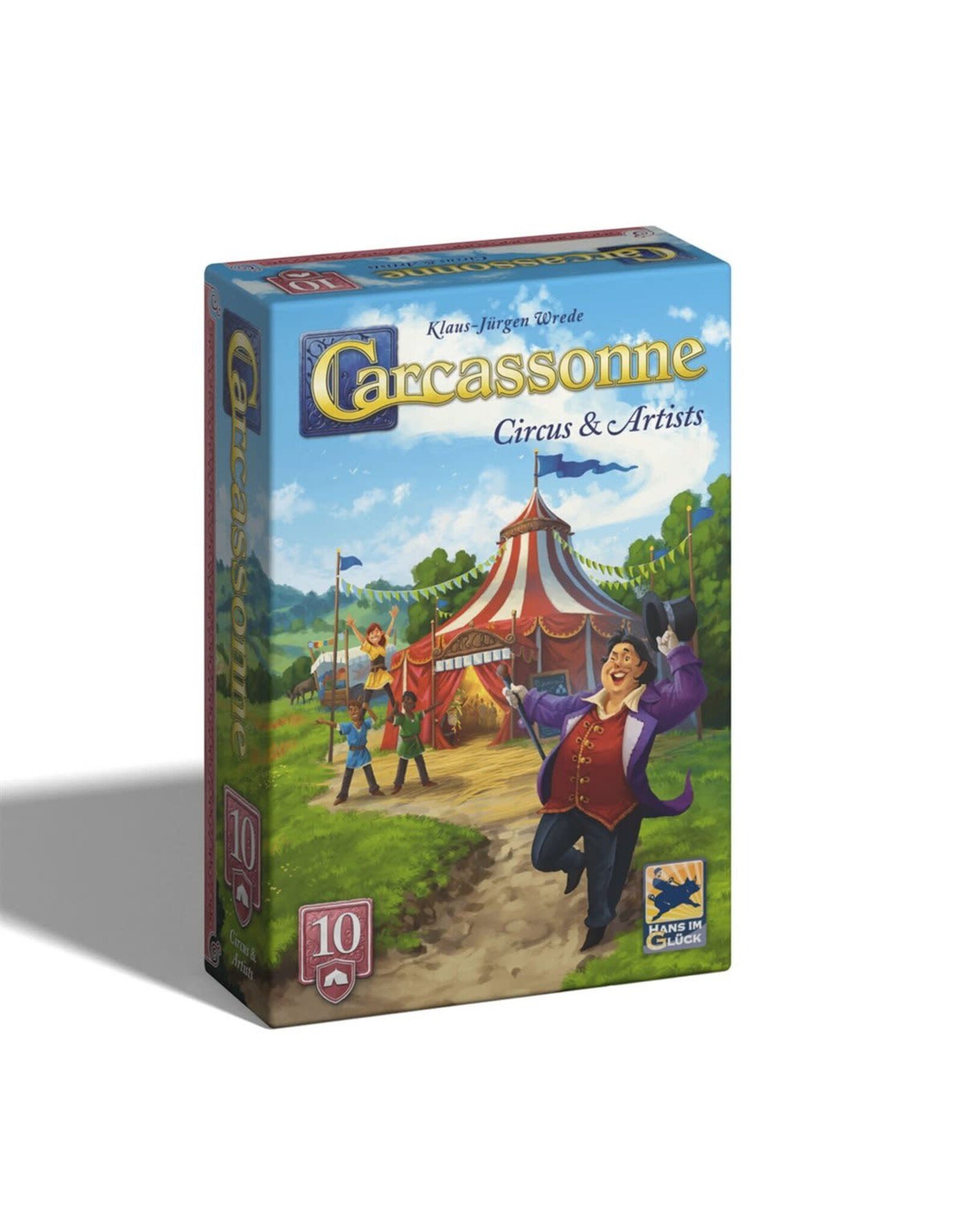 Carcassonne: Exp 10: Circus & Artist
