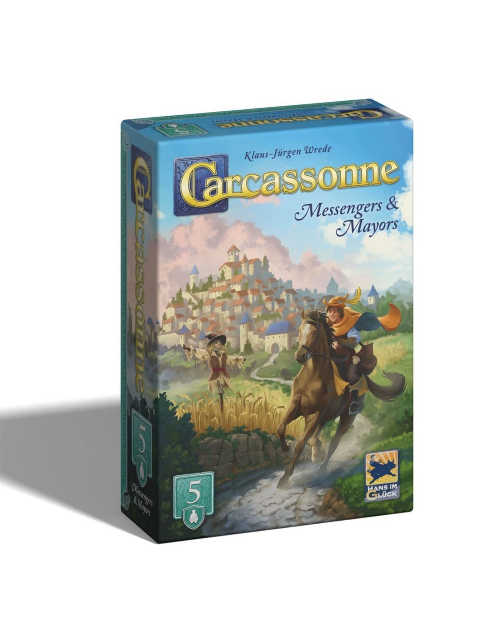 Carcassonne: Exp 5: Messengers & Mayors