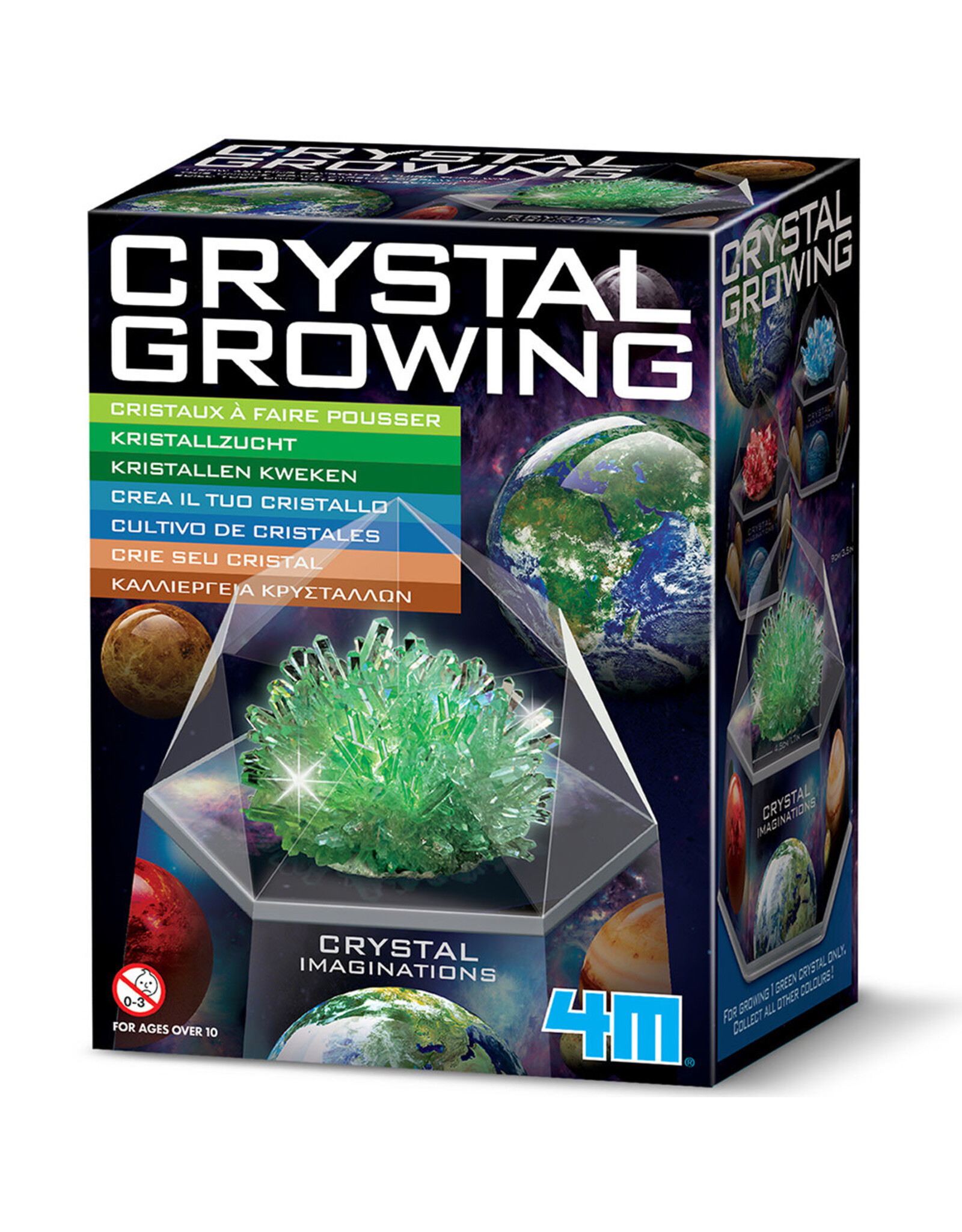 4M Crystal Growing - Green