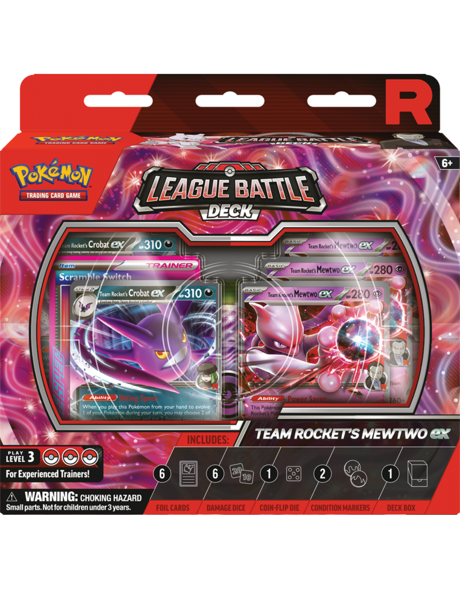 Pokemon Pokemon Battle League Deck Team Rockets Mewtwo Ex