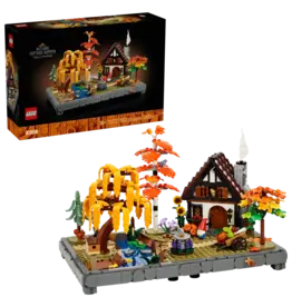 Lego Autumn Cottage Garden