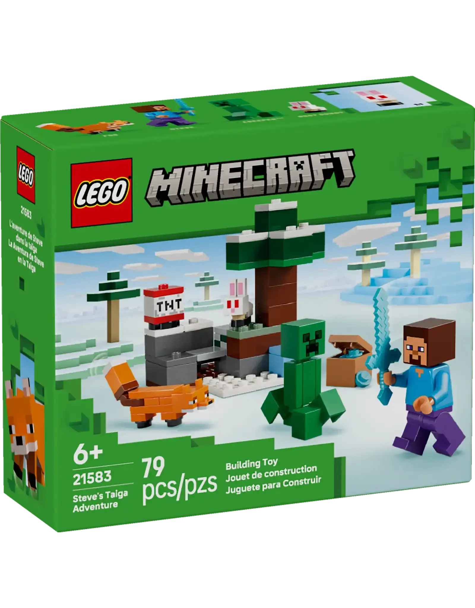 Lego Steve's Taiga Adventure