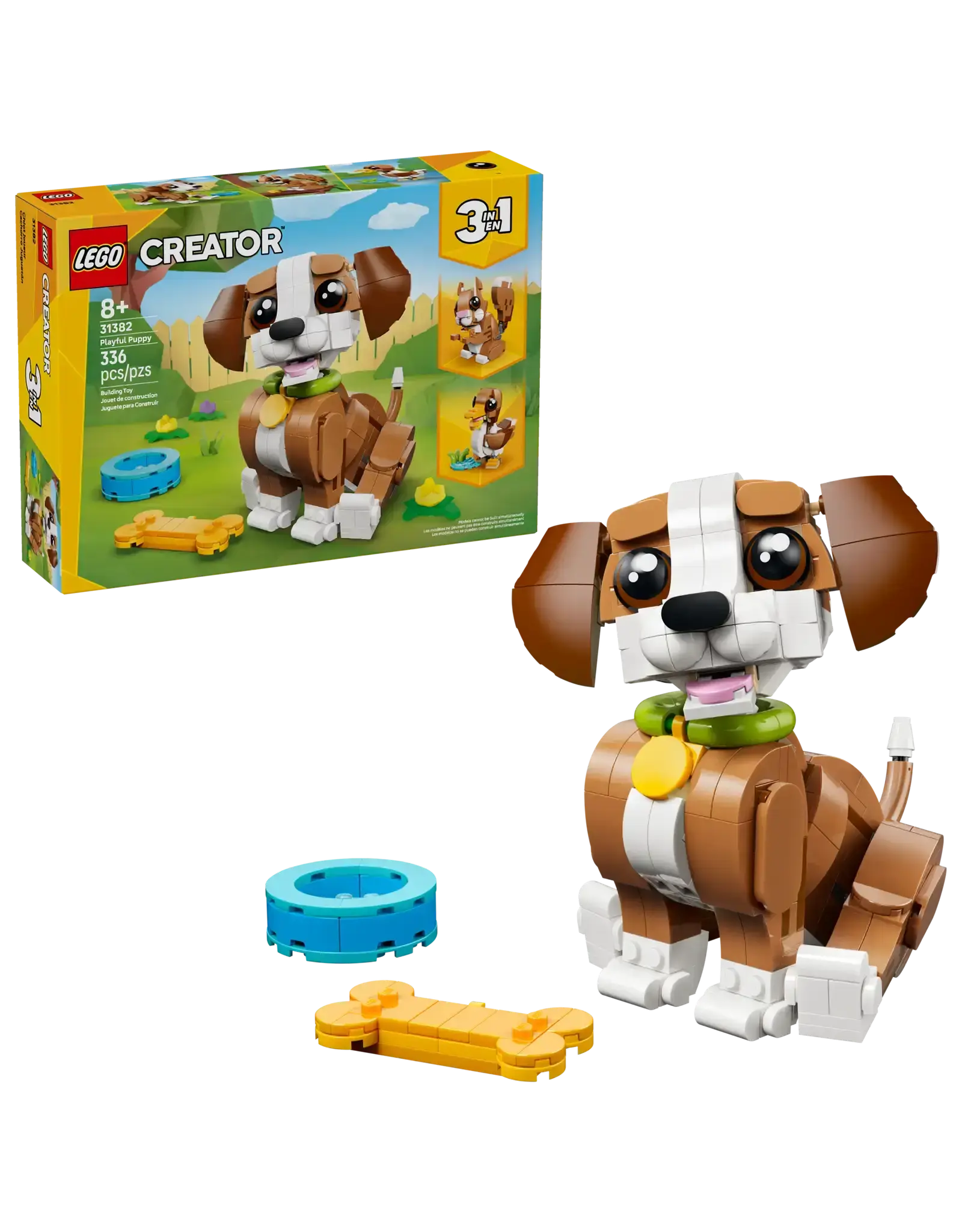 Lego Cute Animals: Playful Puppy Dog