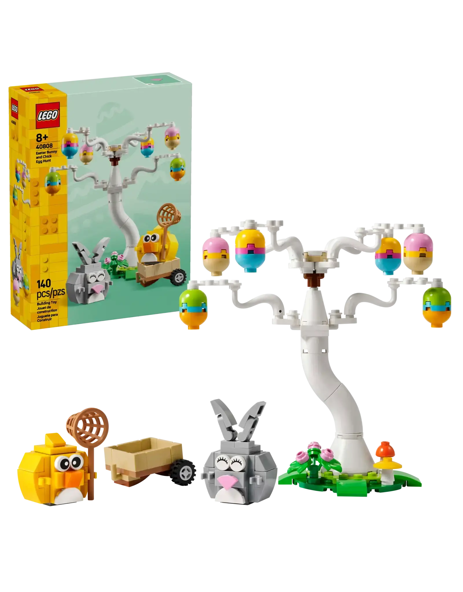 Lego Easter Bunny and Chick Egg Hunt