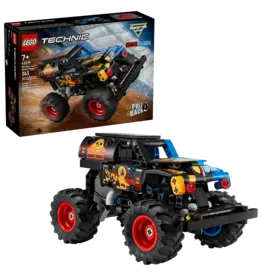 Lego Monster Jam Grave Digger Fire and Ice